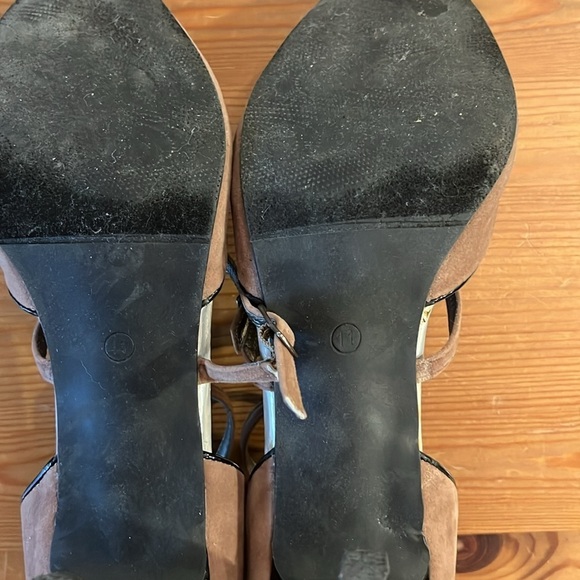 Barefoot Tess BFT tan suede pumps size 11 - Picture 8 of 11